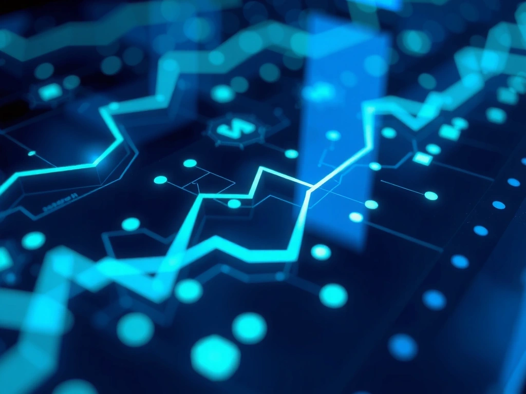 Visualización abstracta de analítica avanzada